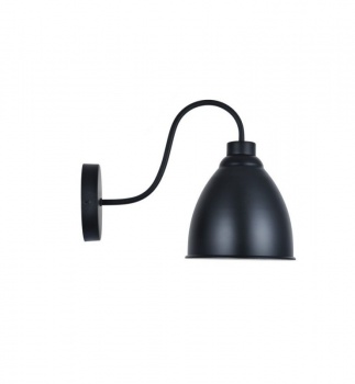 Oxford Vintage Wall Light Matt Black