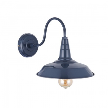 Argyll Industrial Wall Light Leaden Grey Slate