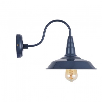 Argyll Industrial Wall Light Leaden Grey Slate