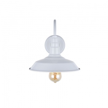 Argyll Industrial Wall Light Pale Grey