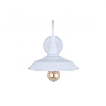 Argyll Industrial Wall Light Pure White