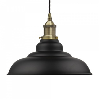 Matt Black St Edmund's Painted Pendant Light