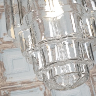 Glasshouse Nickel Clear Pendant Light - The Schoolhouse Collection