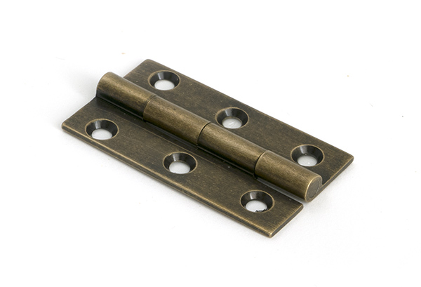 Burnished Brass 2'' Butt Hinge (pair)