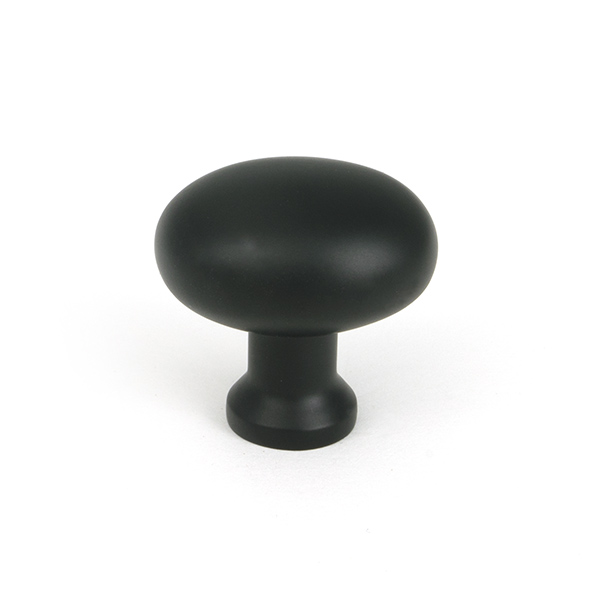 Matt Black Moore Cabinet Knob - 32mm