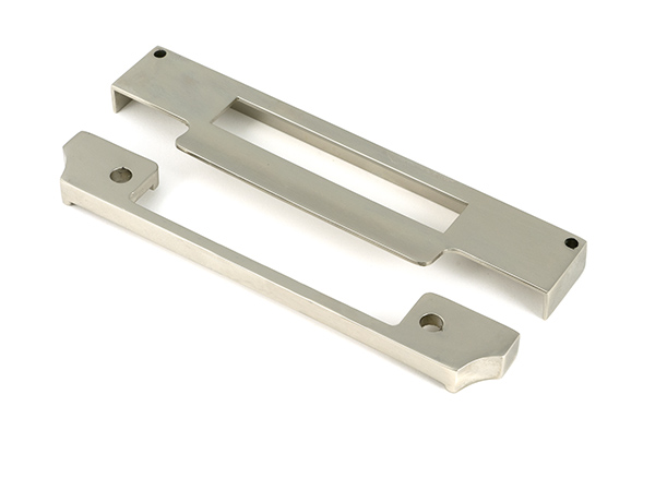 Polished Nickel '' Rebate Kit for Euro Sash Lock