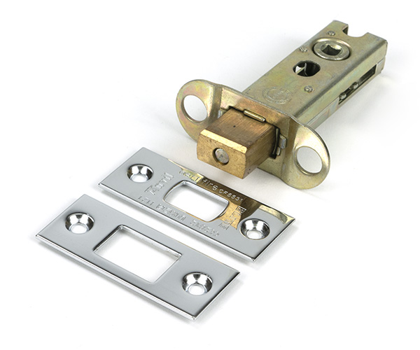 Polished Chrome 3'' Heavy Duty Tubular Deadbolt