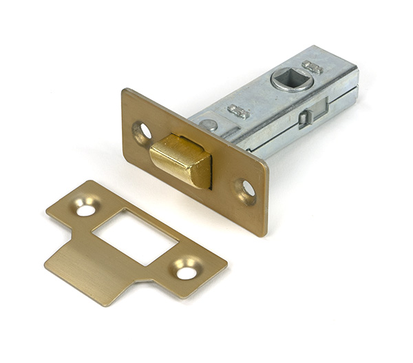 Satin Brass 2.5'' Tubular Mortice Latch