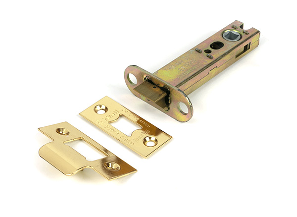 Polished Brass 4'' Heavy Duty Latch