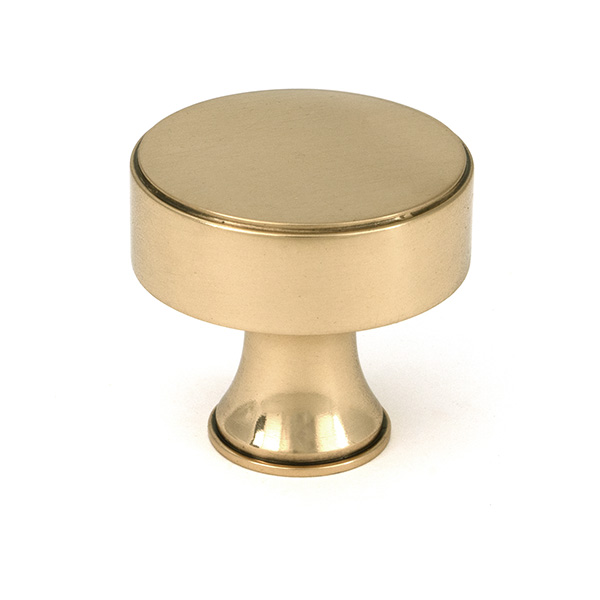 Polished Bronze Scully Cabinet Knob - 38mm