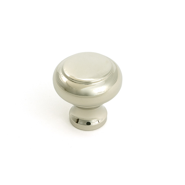 Polished Nickel Regency Cabinet Knob - Small