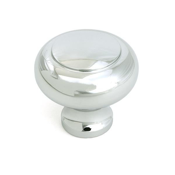 Polished Chrome Regency Cabinet Knob - Large