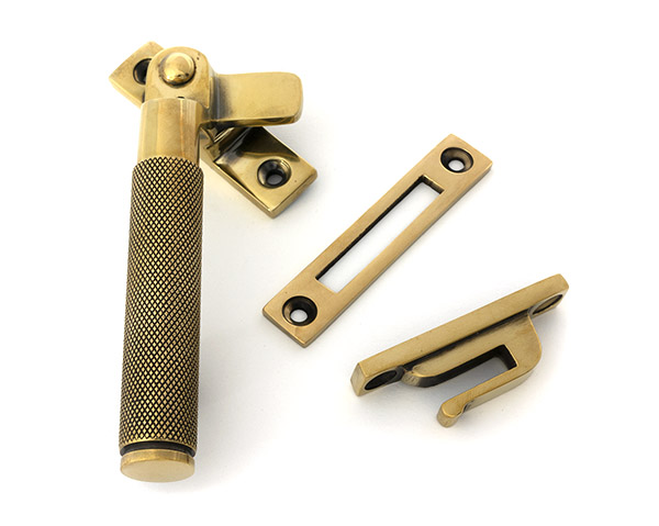 Aged Brass Locking Brompton Fastener  LH