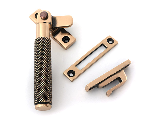 Polished Bronze Locking Brompton Fastener  LH