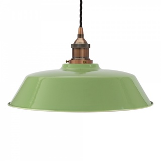 Mint Green Chancery Painted Pendant Light