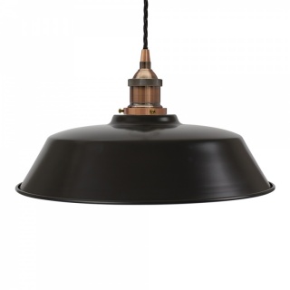 Matt Black Chancery Painted Pendant Light