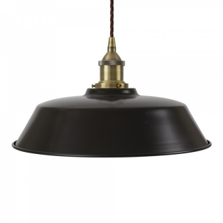 Matt Black Chancery Painted Pendant Light