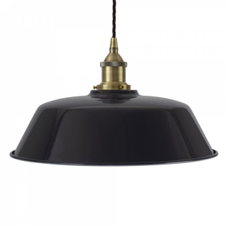 Navy Blue Chancery Painted Pendant Light