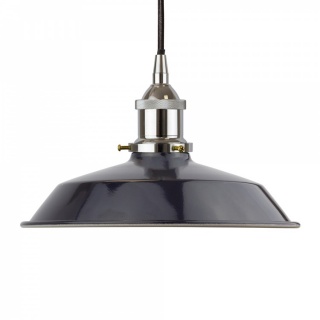 Navy Blue Small Trinity Metal Painted Pendant Light