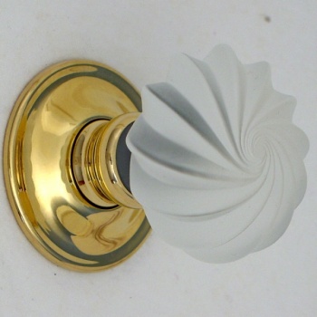 Viennese Glass Door Knobs