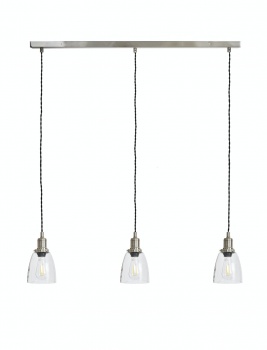 Trio Of Hoxton Domed Pendant Light