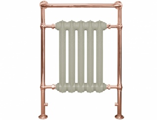 Wilsford Heated Towel Rail Copper