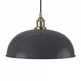 Slate Grey Worcester Painted Pendant Light