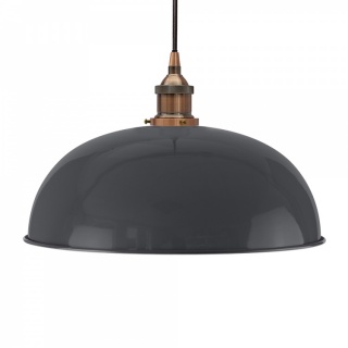 Slate Grey Worcester Painted Pendant Light