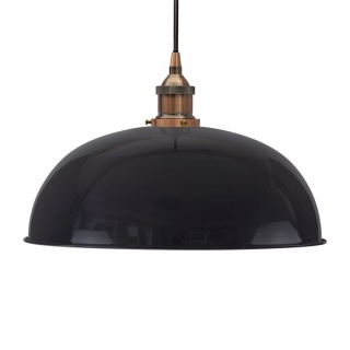 Navy Blue Worcester Painted Pendant Light